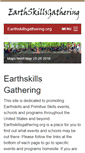Mobile Screenshot of earthskillsgathering.org